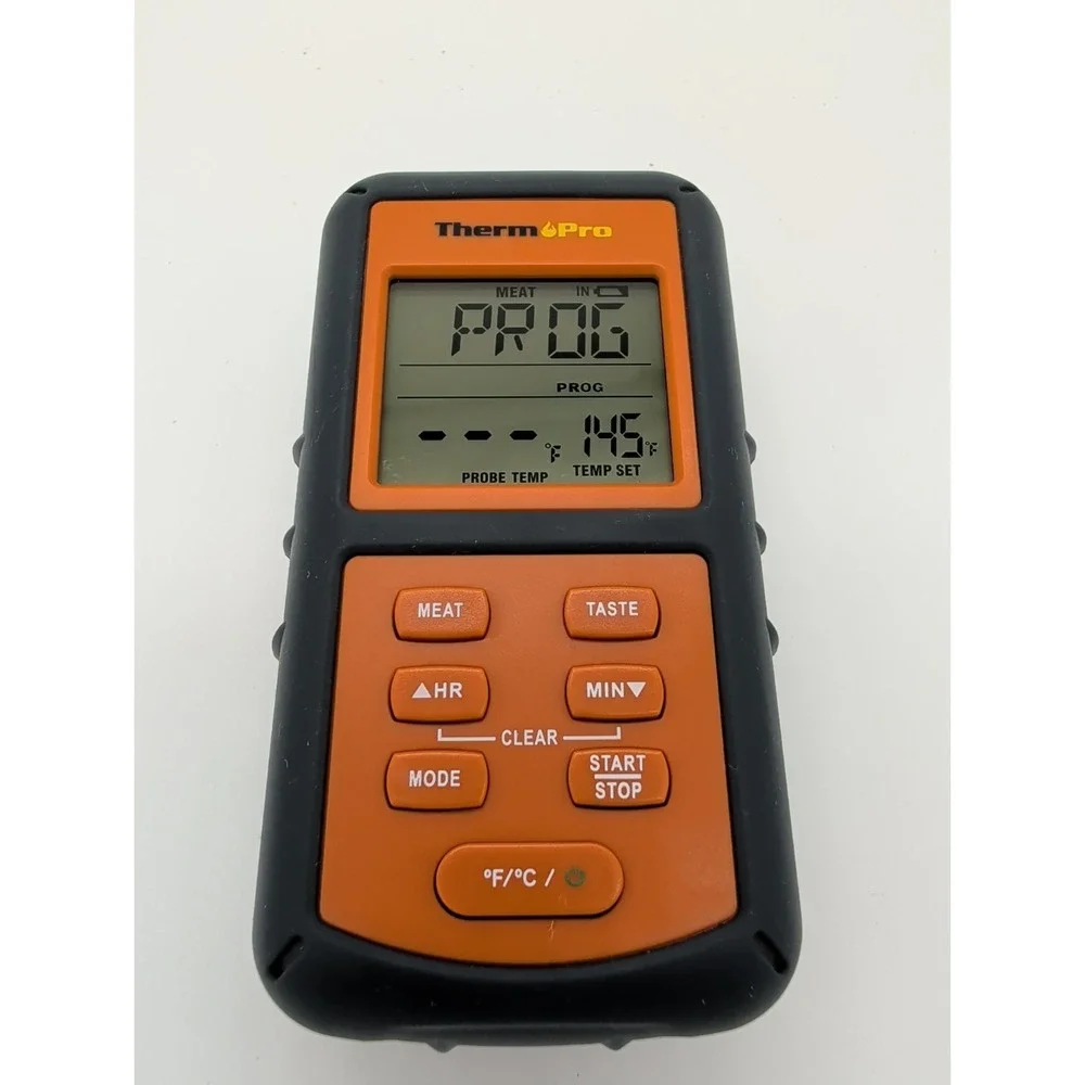Therm Pro Digital Meat Thermometer Guide TP-06 Unit Only (No Probe) GUC Thermo